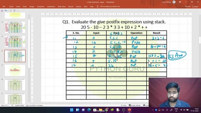 Data Structures in Python - Stacks - Live Session 2 - Tech Guru and Python Guru
