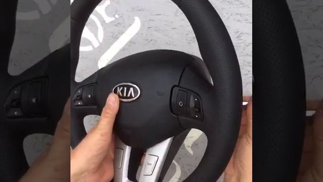 Demontaż poduszki kierownicy wymiana poduszki Kia Ceed 2006 - Dr.Volant смотреть онлайн