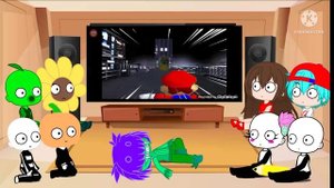 Fandoms & My OCS React to Mario React to Funny Tiktoks
