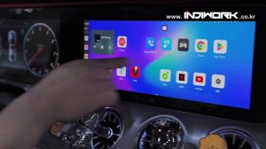 Use carlinkit Pro with touch in Mercedes E300 W213 NTG55  by 인디웍 indiwork