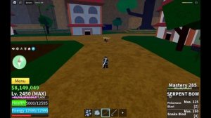 Как получить СЕРПЕНТ БОВ в BLox fruits!