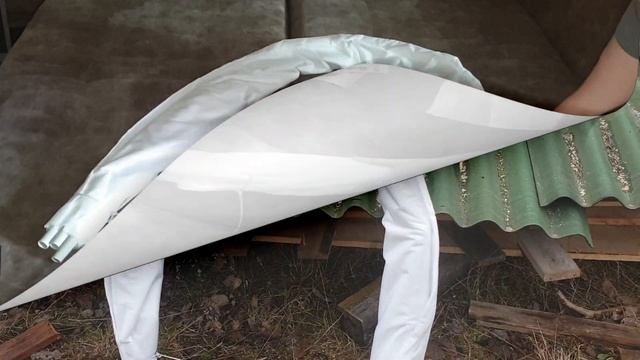 Парник от магазина "Удачный сезон" распаковка и обзор/Парник из дуг с укрывным материалом смотреть онлайн