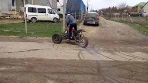 Дрифт на трицикле