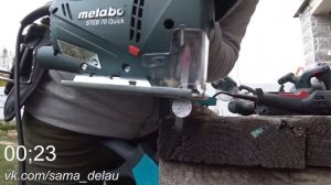 metabo САБЕЛЬНАЯ ПИЛА аккумуляторная | Обзор инструмента