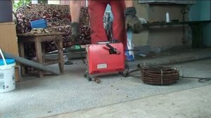 Прочистка канализационных труб Apex Pipe cleaner 100