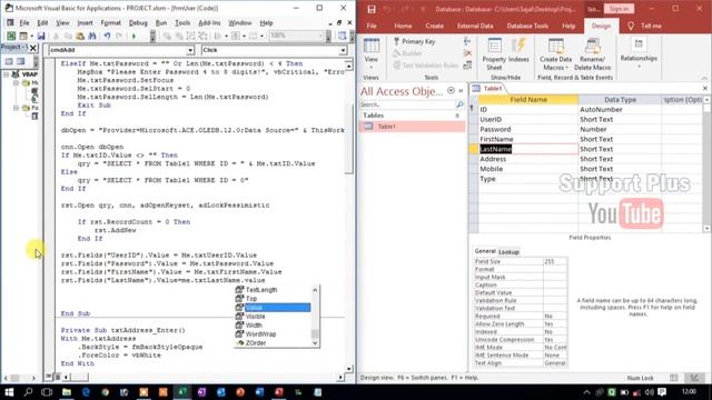 Excel to Microsoft Access database, Excel Data Entry with MS Access Database смотреть онлайн