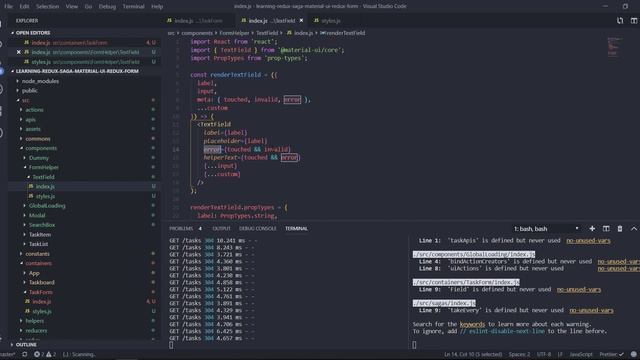 141. Redux-Saga: Redux-Form vs Material UI смотреть онлайн
