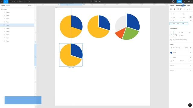 Как сделать в Фигме круговые диаграммы и прогресс бары смотреть онлайн