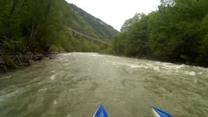 Сплав. Большой Зеленчук 5 - 6 мая 2018. Оверкиль на пороге Косой.