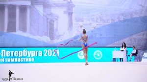 Лылова Анна 2008 гр упражнение с лентой