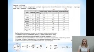 Решение задач ЕГЭ по физике "Астрономия,расчетные задачи"