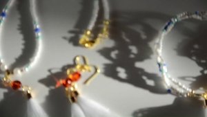 Snow-white Tassels - Pendants, Earrings, Bracelet, Necklace