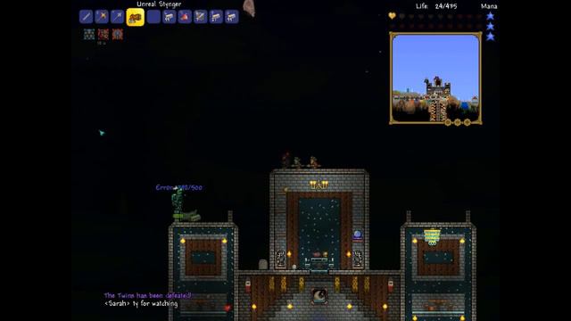 [WP] Terraria - 50+ boss fight. смотреть онлайн