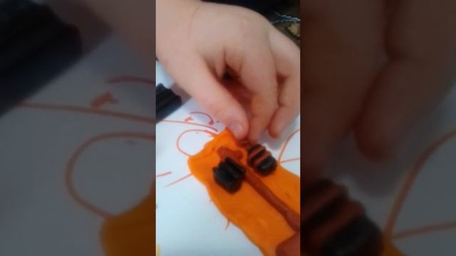 Как слепить танк Т-34 1 часть. смотреть онлайн