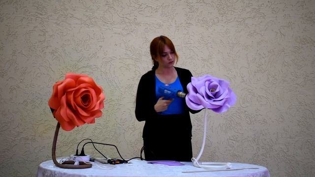 Мастер-класс по изготовлению цветов из изолона.mp4 смотреть онлайн