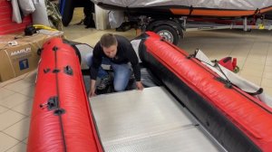 Лодка POLAR BIRD 450E EAGLE («ОРЛАН») ОГРОМНАЯ лодка для БОЛЬШОЙ ВОДЫ. НОВЫЙ ПАЙОЛ.