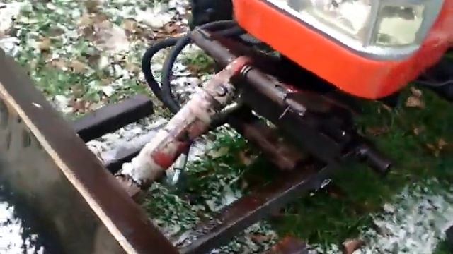 Переделка гидравлики на минитрактор Уралец часть 3 смотреть онлайн