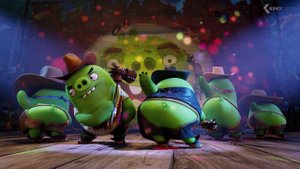 The Piggy Cowboy Show Scene - The Angry Birds Movie (2016)