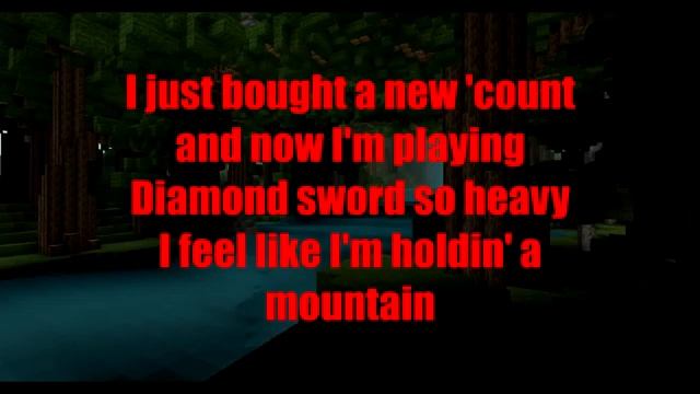 Mining   Minecraft Parody of Drowning Lyrics