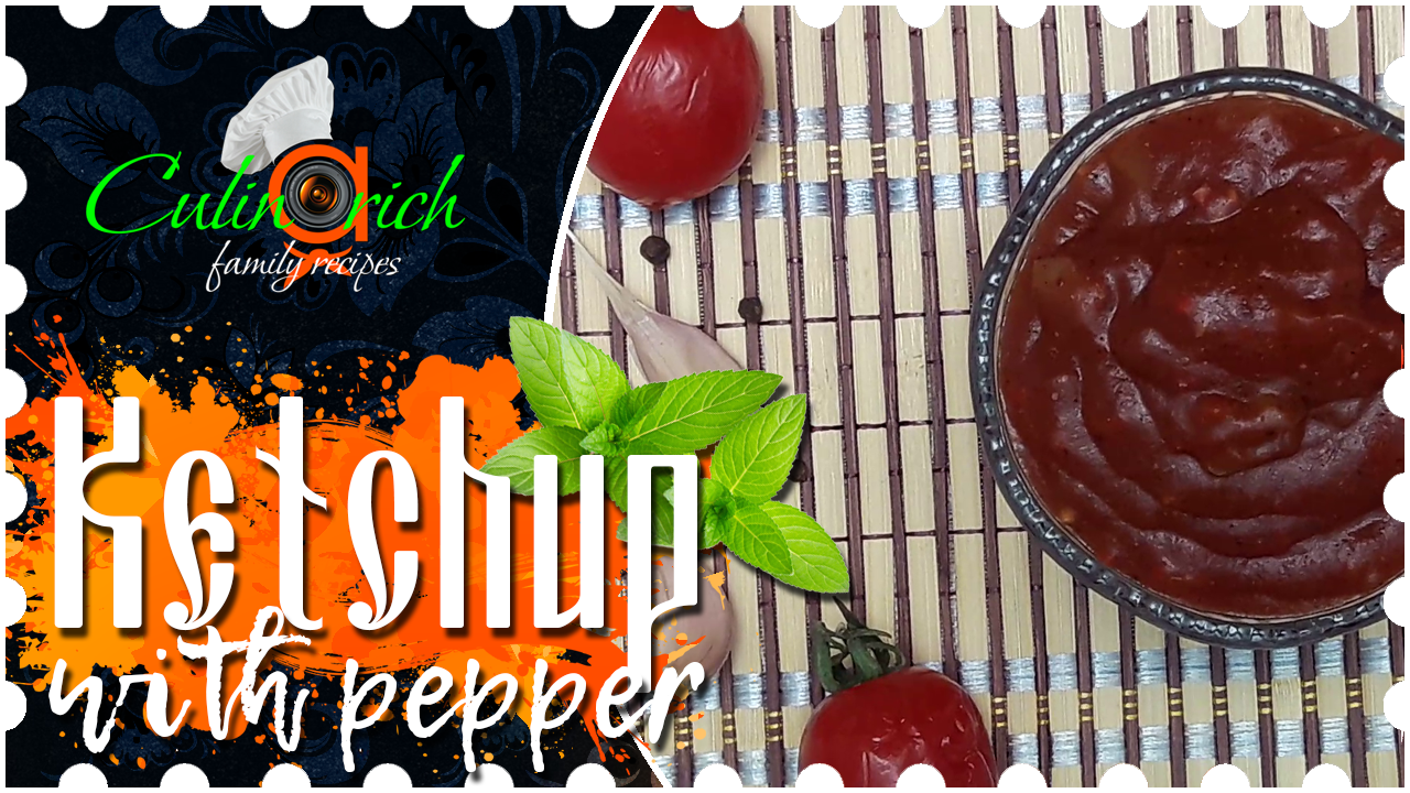 Ketchup with pepper - right recipe from «Culinarich»