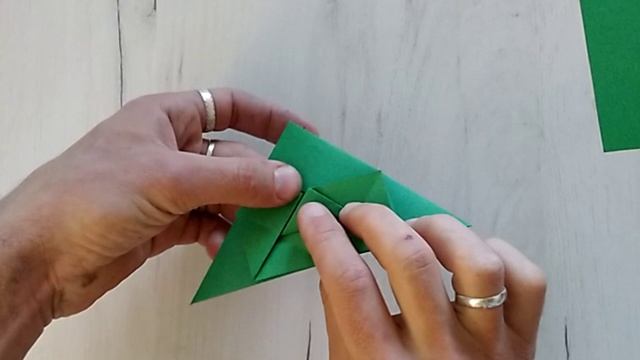Ёлка из бумаги/Christmas tree made of paper/Оригами