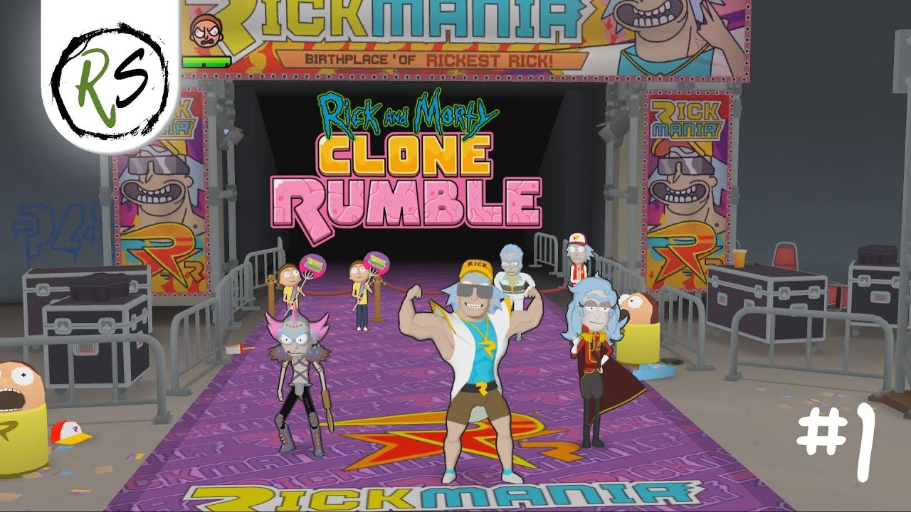 RICK AND MORTY CLONE RUMBLE ➤ Прохождение #1 (без комментариев) ➤ САМОЕ ПЕРВОЕ РИКЛЮЧЕНИЕ смотреть онлайн