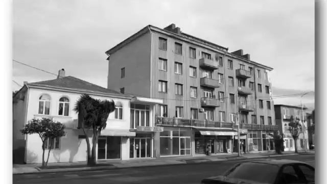 Вокруг кинотеатра "Ударник" Кобулети по улице Ленина Ретро Аджария Грузия смотреть онлайн