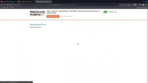 Web Security Academy #001 SQL injection vulnerability in WHERE clause allowing retrieval of hidden