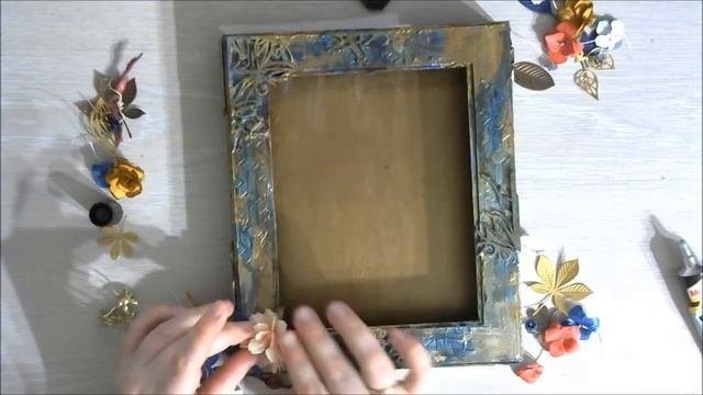 МК оклад для иконы_Step By Step Tutorial Mixed Media Frame For The Icon Of The Virgin