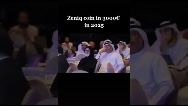 Эпизод выступления шейха Saeed Hasher Al-Maktoum - акционера компании Zeniq Technologies.