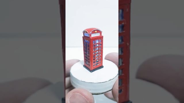 Красная телефонная будка Лондон / Red telephone box DIY