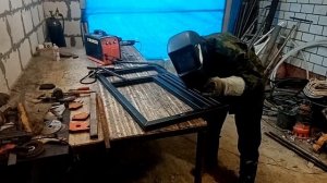 Мангал в стиле лофт своими руками.