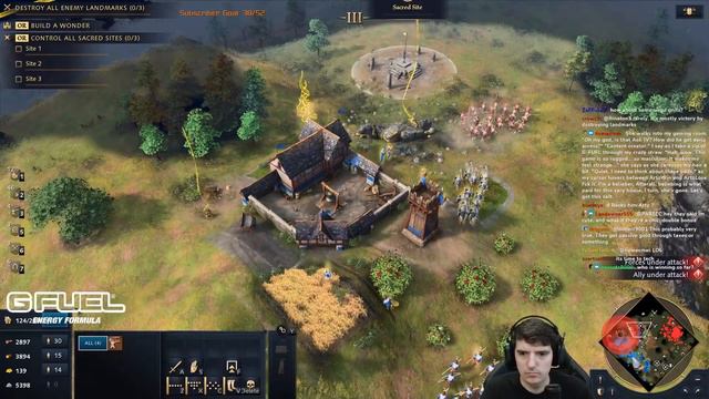 Artosis Plays Age of Empires 4 Against ViBE! смотреть онлайн