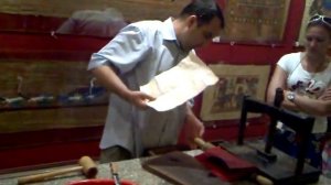 мастер-класс изготовления папируса из тростника