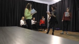 Напоминалка по мизансценам. Группа 2