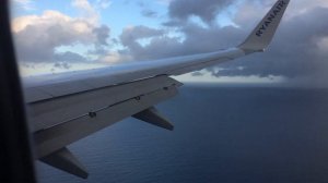 Atterraggio Aeroporto Falcone Borsellino (Palermo) tempo pessimo con pista bagnata