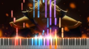 Asgore Theme (Undertale) - Synthesia / Piano Duet Tutorial