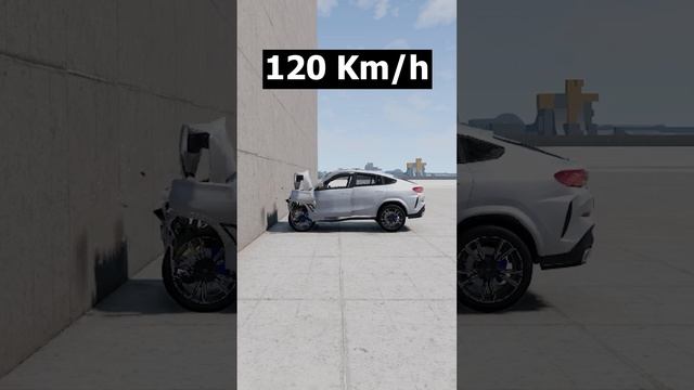 BMW X6 Crush Test - BeamNG.drive