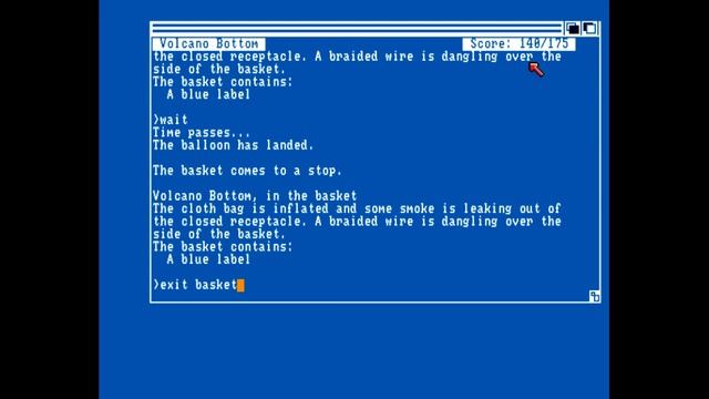 Zork II: The Wizard of Frobozz - Amiga 500 walktrough смотреть онлайн