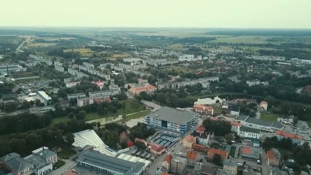 Черняховск c высоты птичьего полета