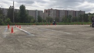 Сдача экзамена на категорию А автодром Челябинск 2017