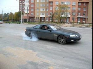 МиГ-25тт Soarer JZZ30 burnout