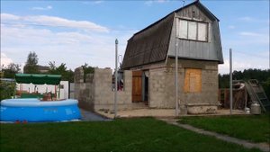 Кладка стен из керамзитоблока,ура,выводим стены на даче #1!!!