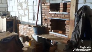 Кладка Отопительно Варочной Печи с Тёплой Лежанкой и Котлом Отопления!