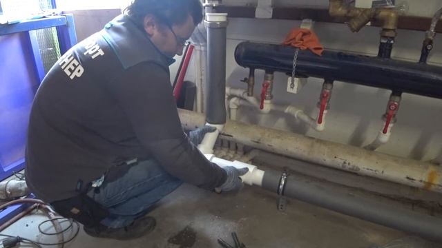 Полипропилен 63 мм. Ручная сварка. смотреть онлайн