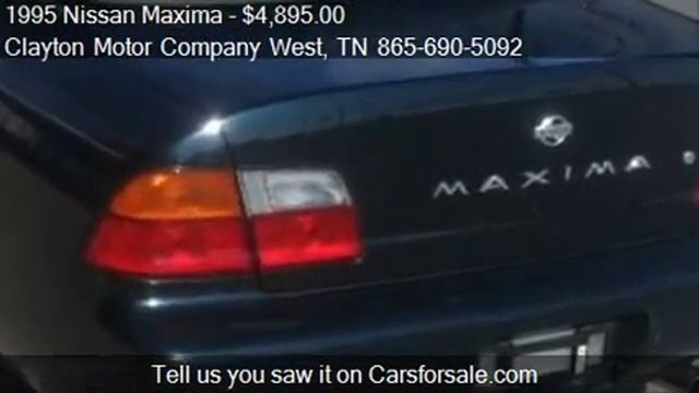 1995 Nissan Maxima GLE - for sale in Knoxville, TN 37922 смотреть онлайн