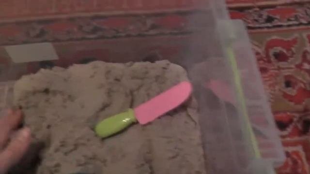 Обзор на кинетический песок Kinetic Sand