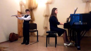 Менуэт Л.Боккерини Флейта Охман Андрей, акк. Шаповалова Нелли