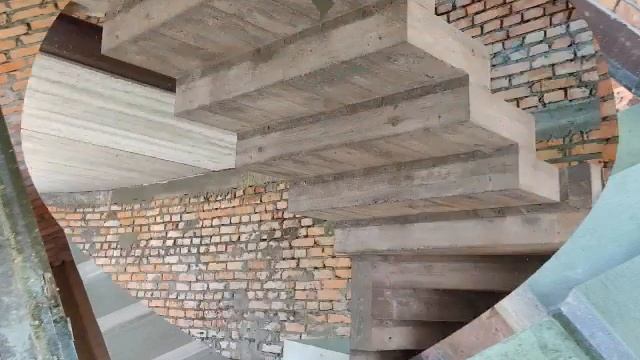 лестницы любой сложности делаем из бетона