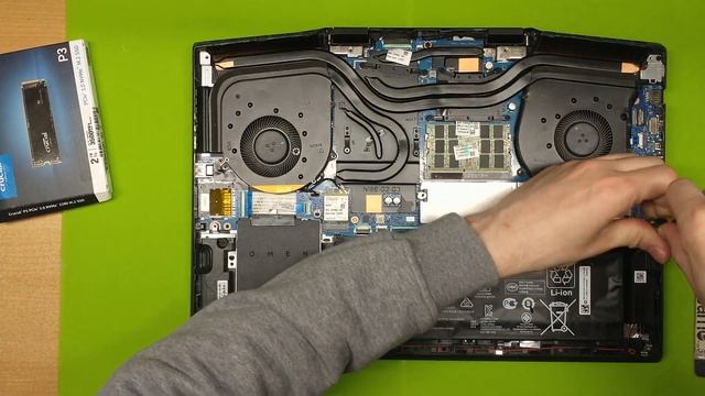 Як розібрати та встановити SSD в HP OMEN 17-cb1010ur How to disassemble and install SSD in HP #київ смотреть онлайн